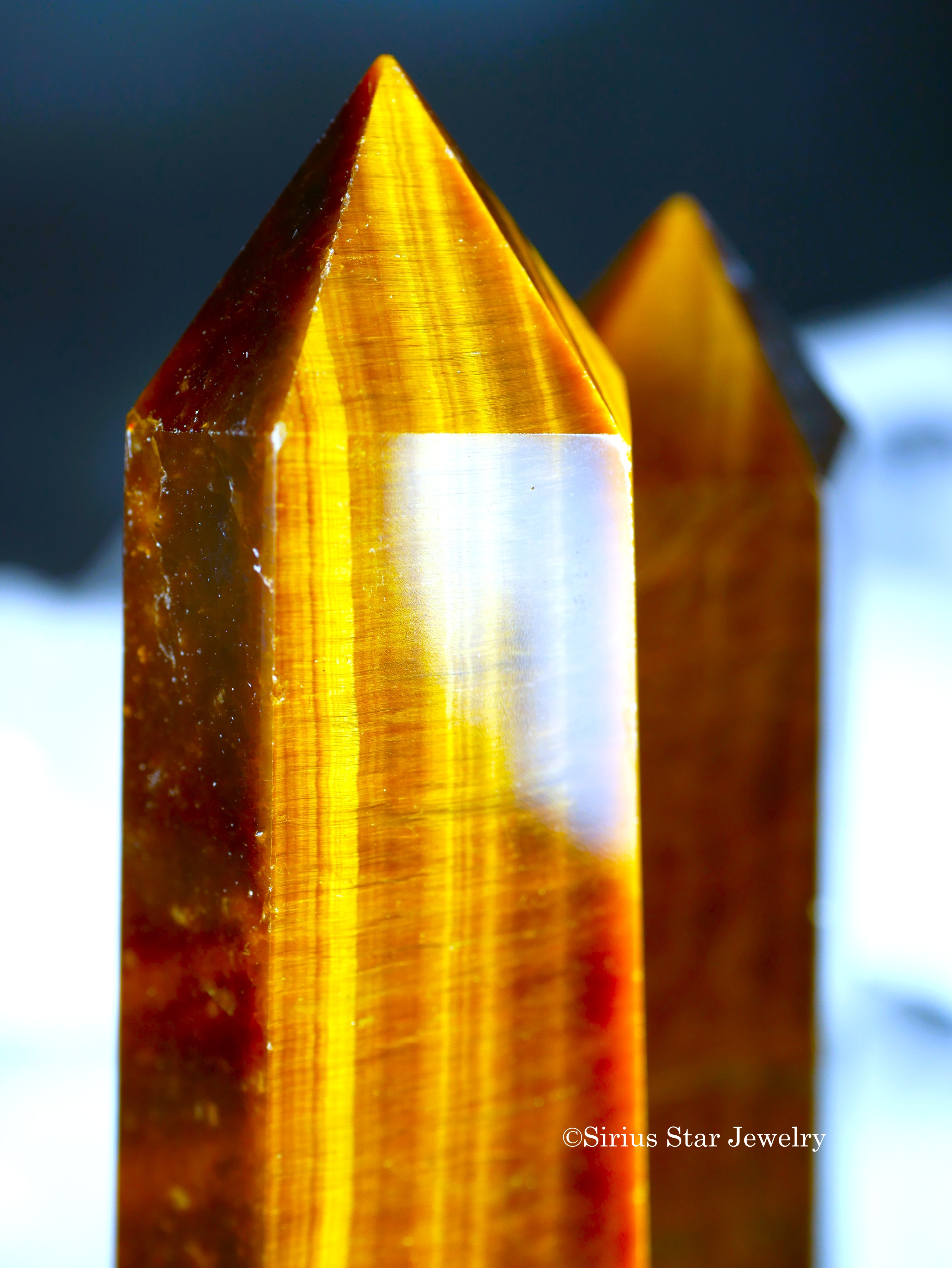 幸運のタイガーアイポイントセット