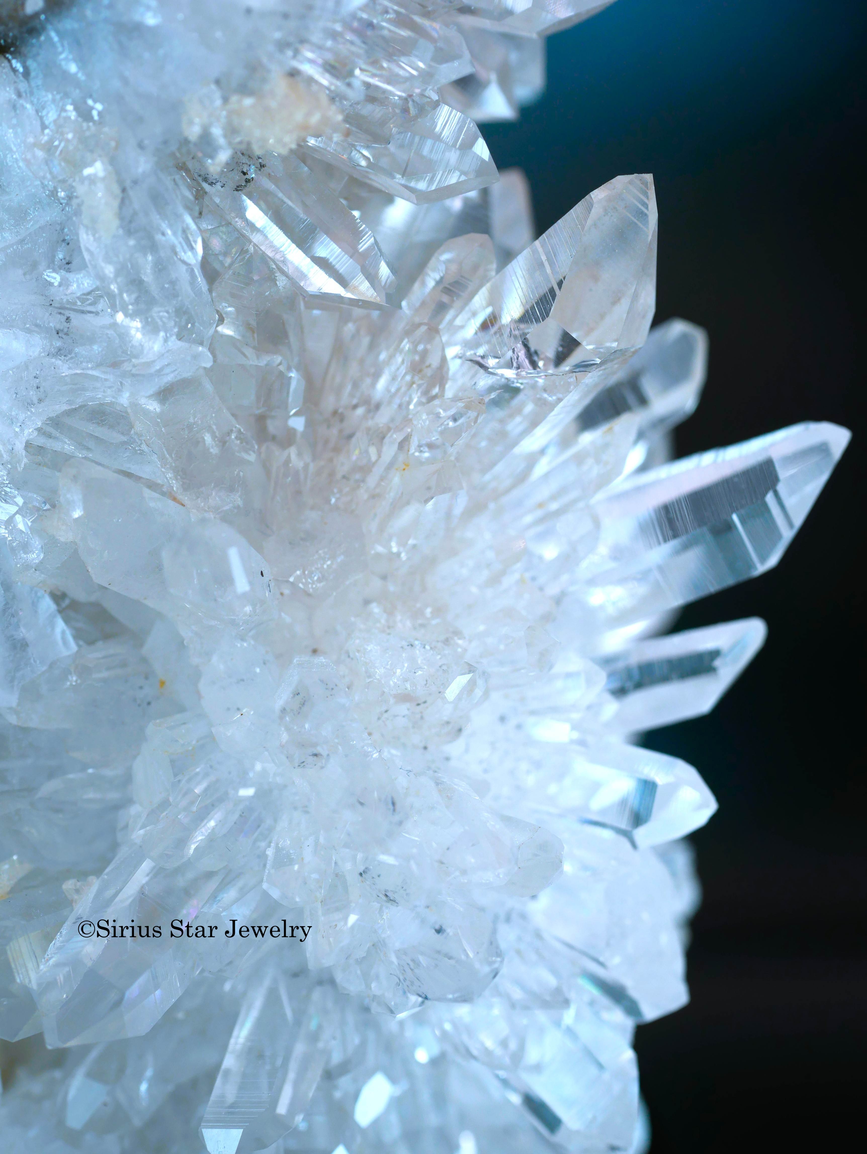 菊花水晶クラスター