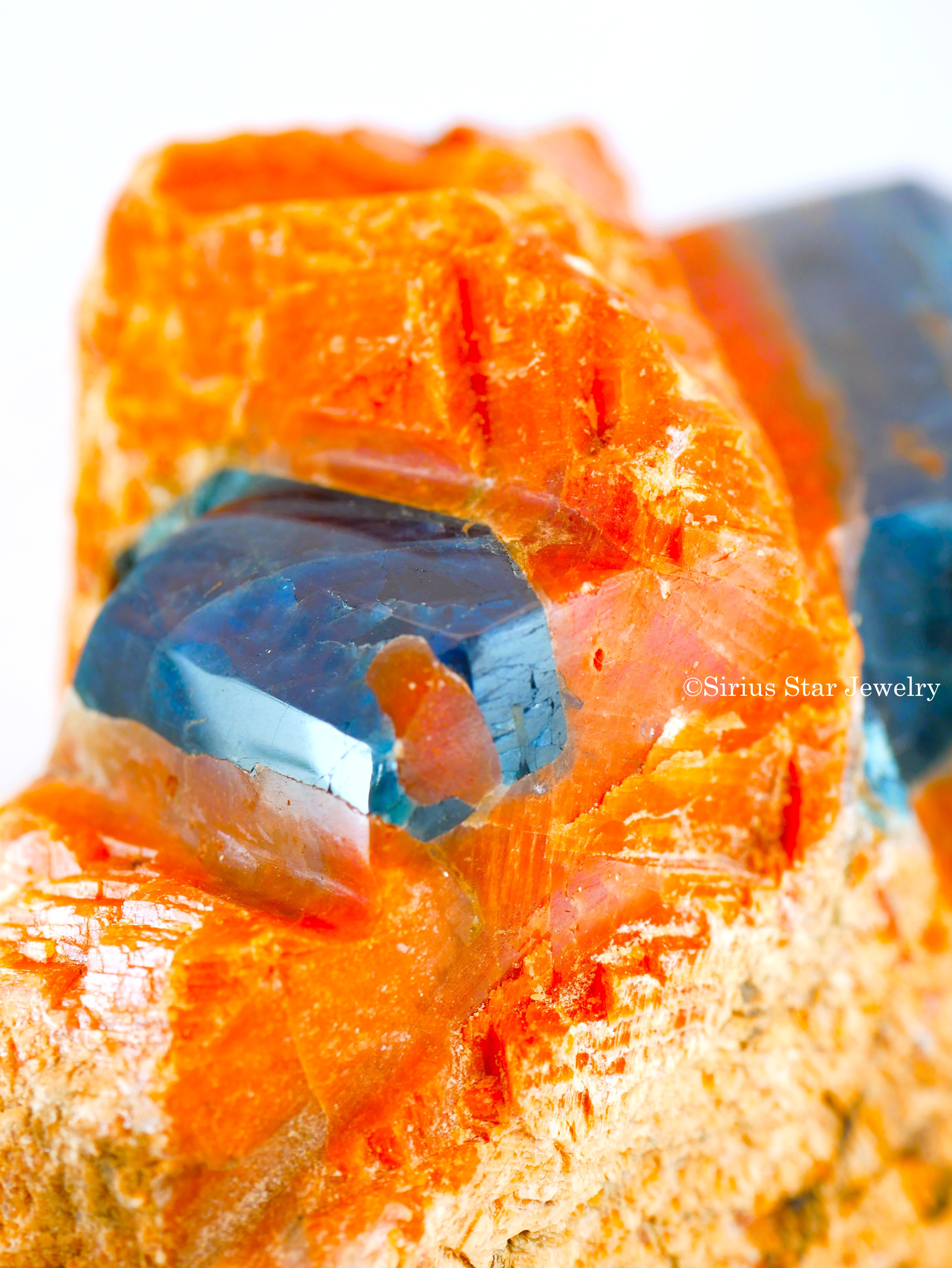 サンストーン/アパタイト Blue apatite & Sunstone 3 ✧ ブルーアパタイト＆サンストーン