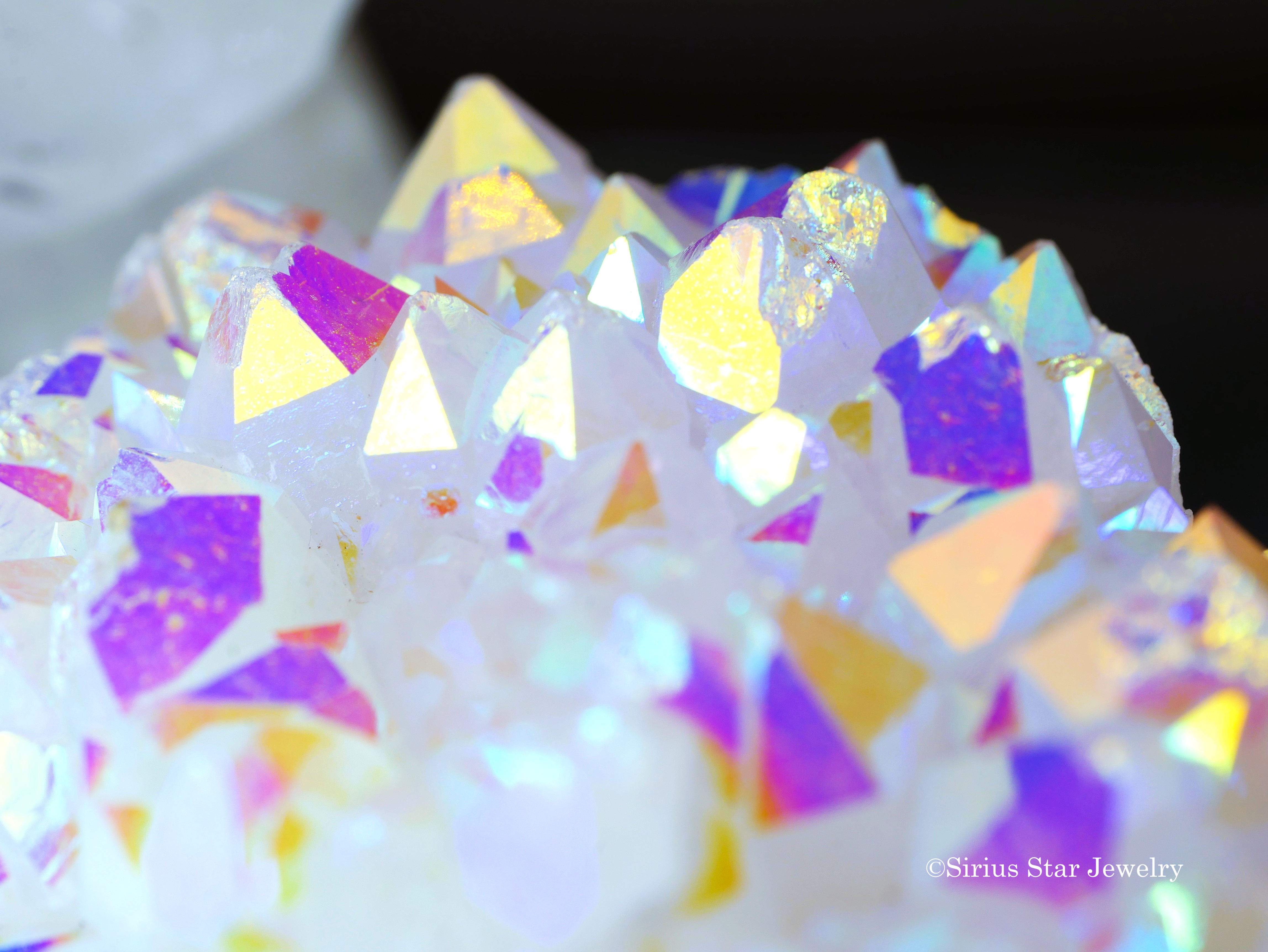 シリウスオーロラクラスター　ハート型　ミディアム