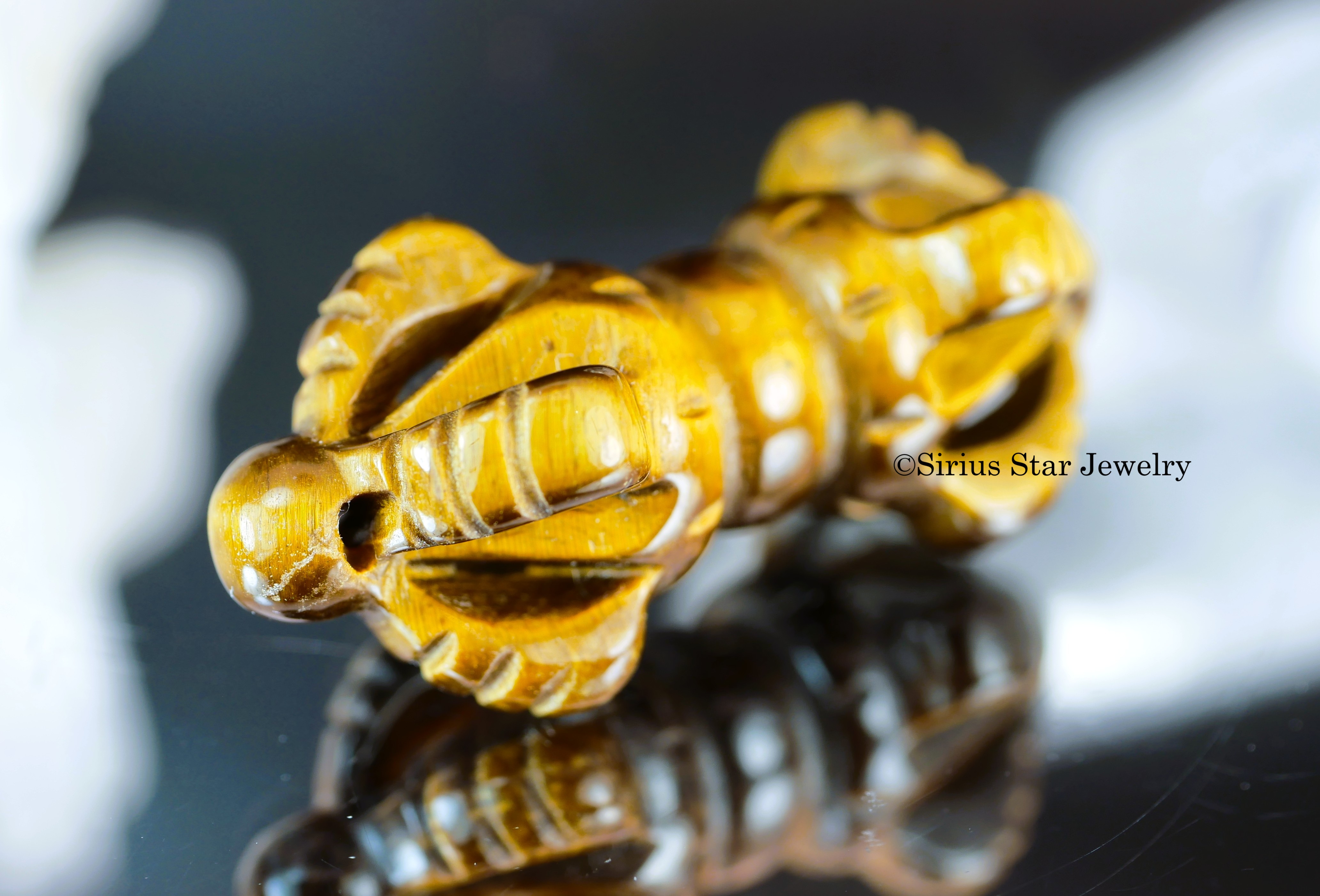 タイガーアイ五鈷杵