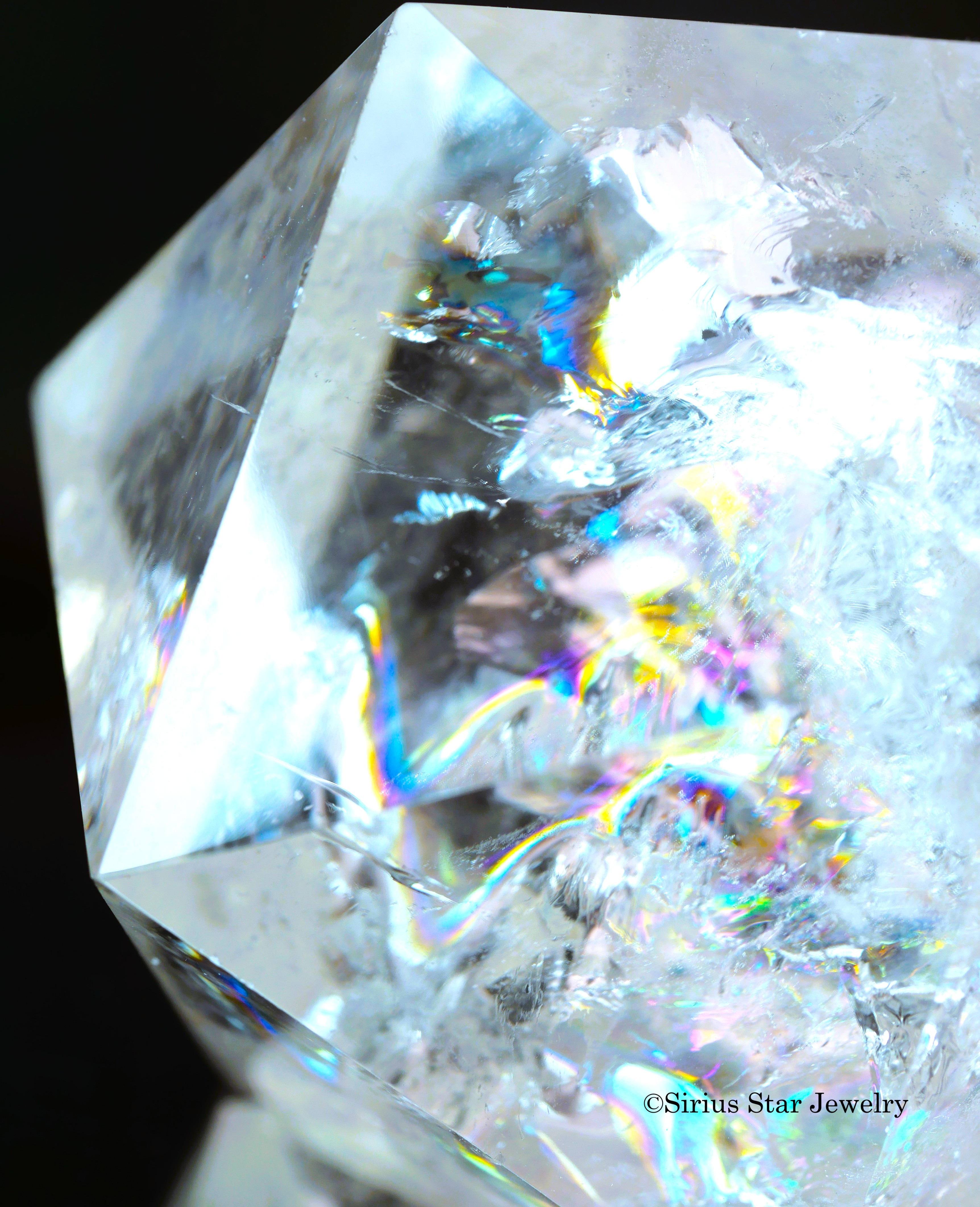 【シリウスレムリアン水晶20面体】　ラージサイズ