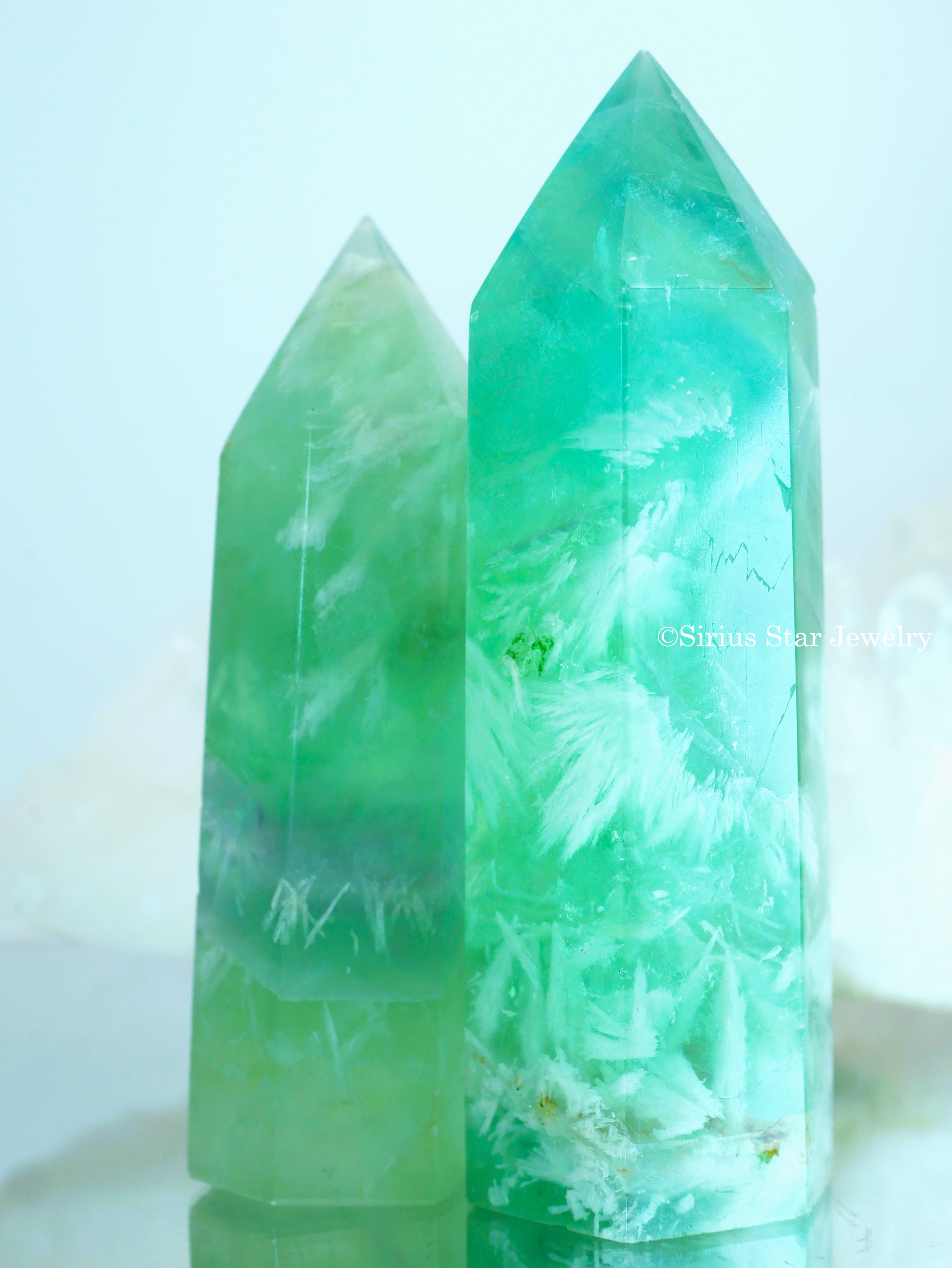 エンジェルフェザーフローライトポイント】2本セット｜シリウス