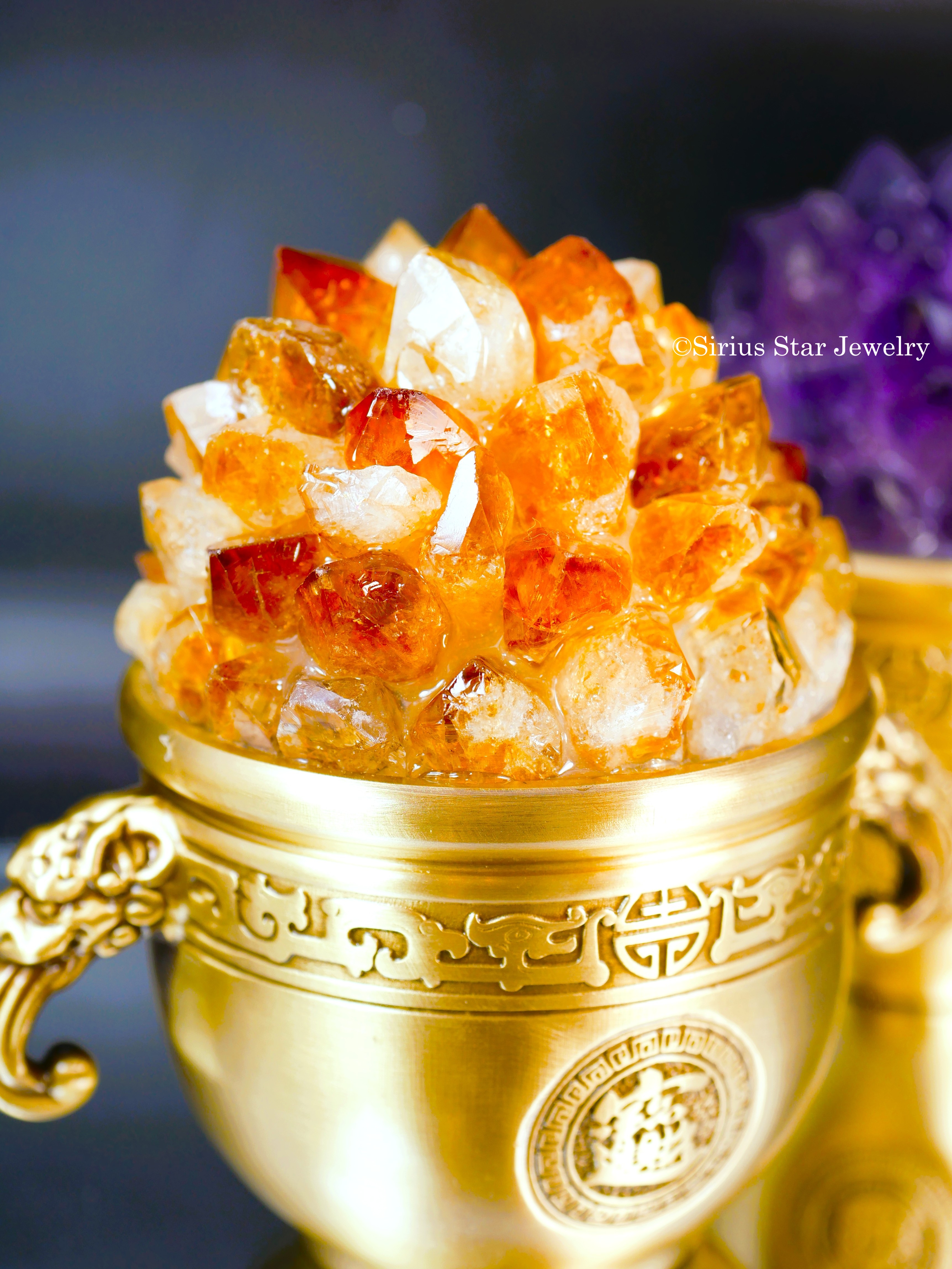 【聚宝盆】シトリン