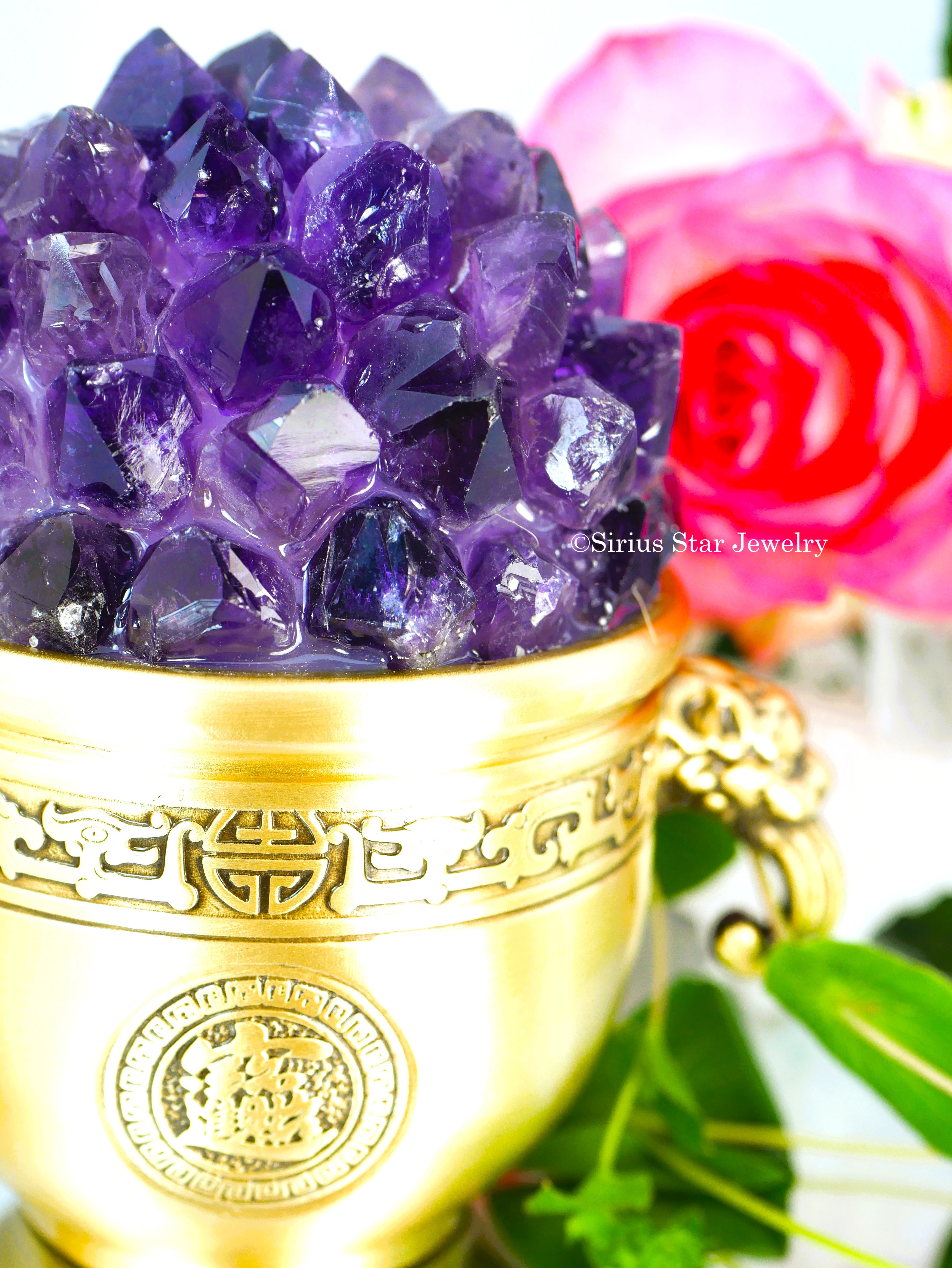 【聚宝盆】アメジスト