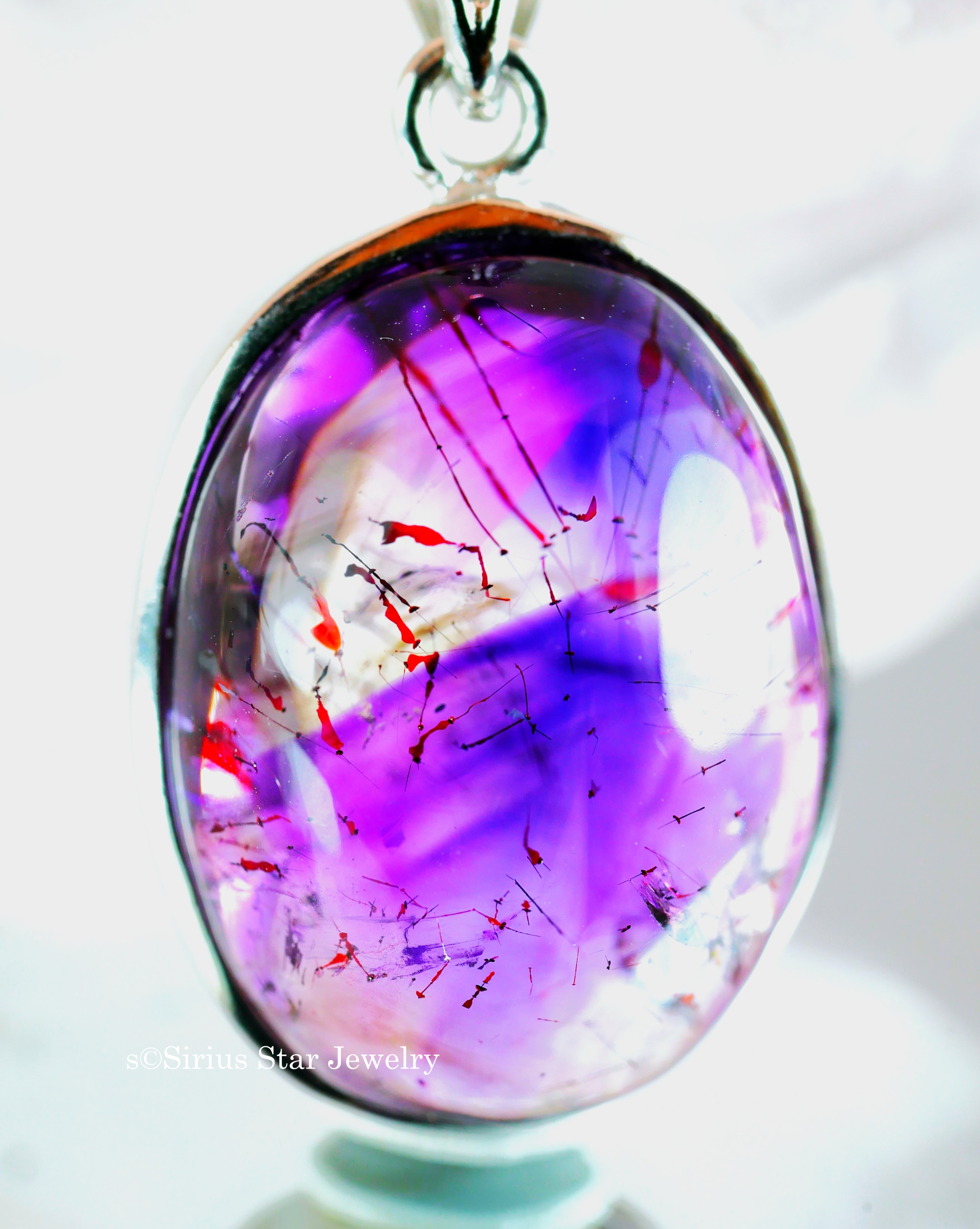 【5Aスーパーセブンペンダント】オーバル