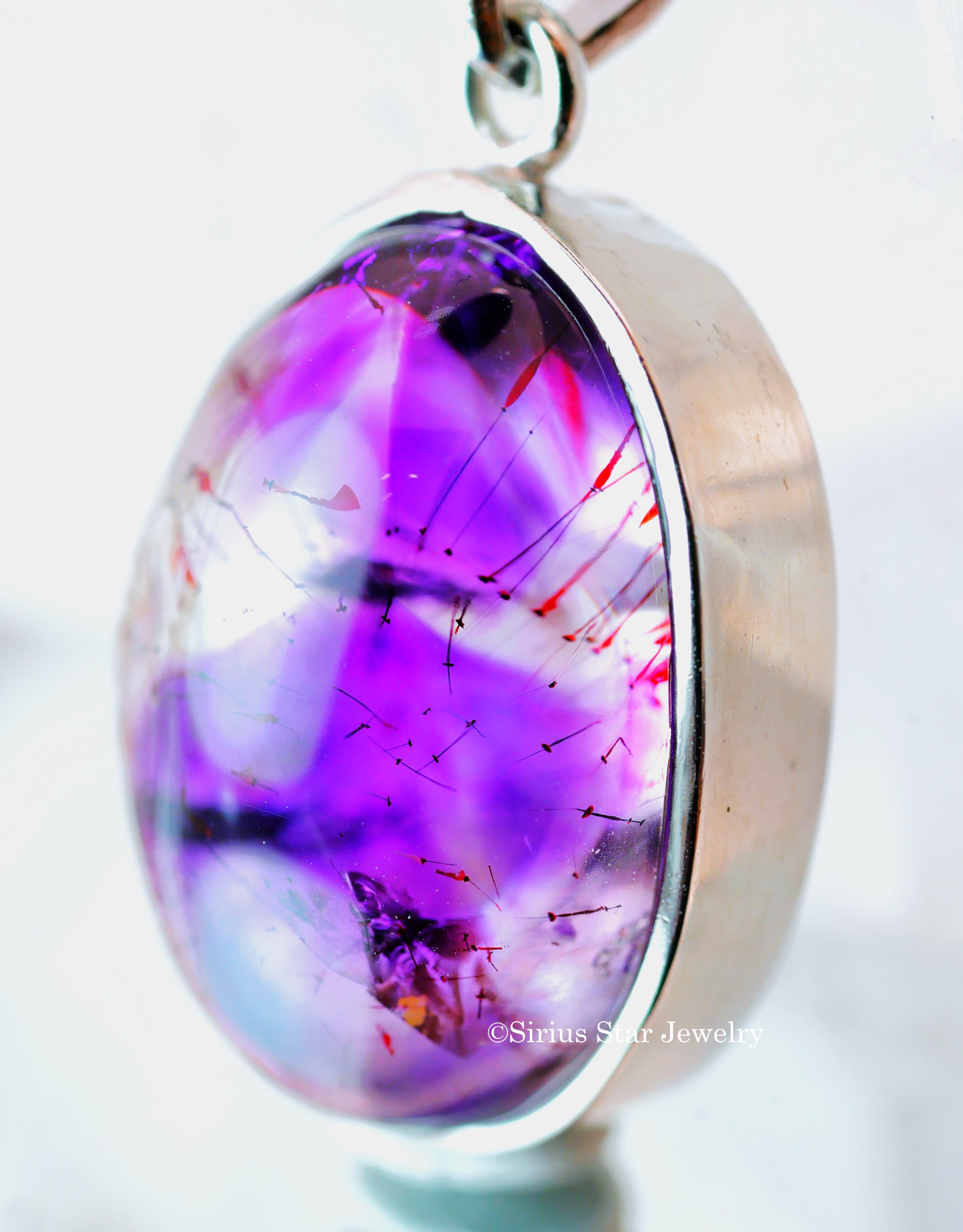 【5Aスーパーセブンペンダント】オーバル