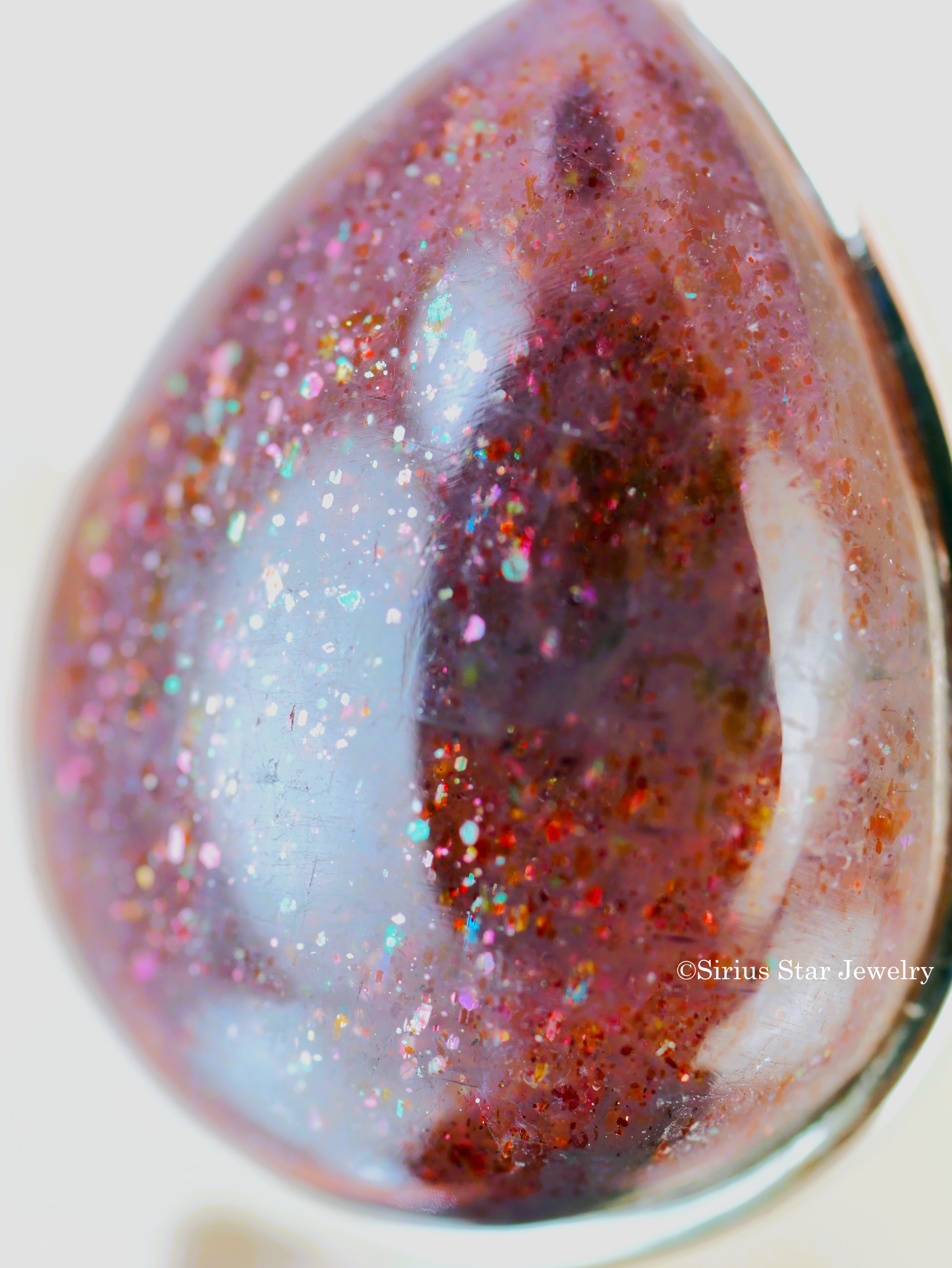 ブラッドショットアイオライトペンダント