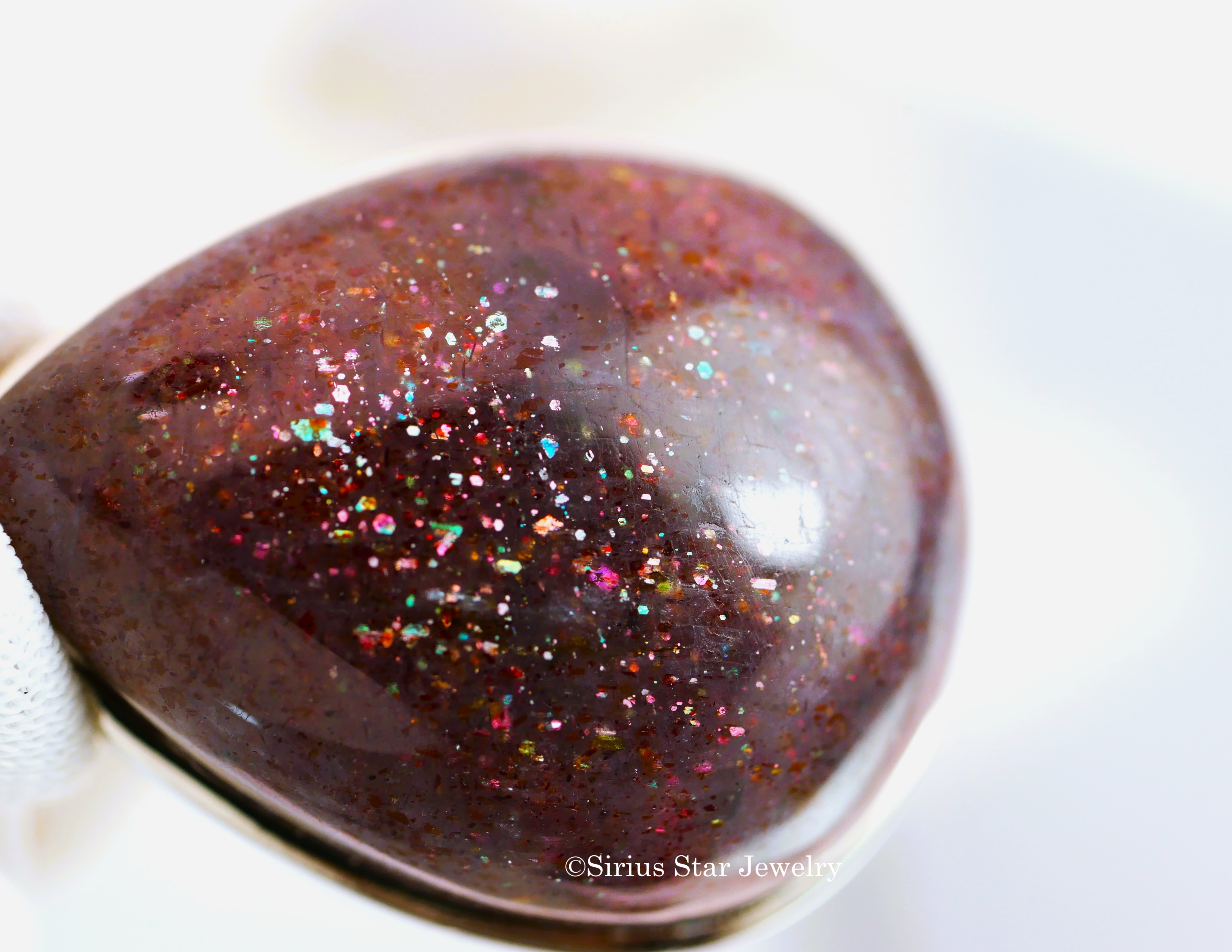 ブラッドショットアイオライトペンダント