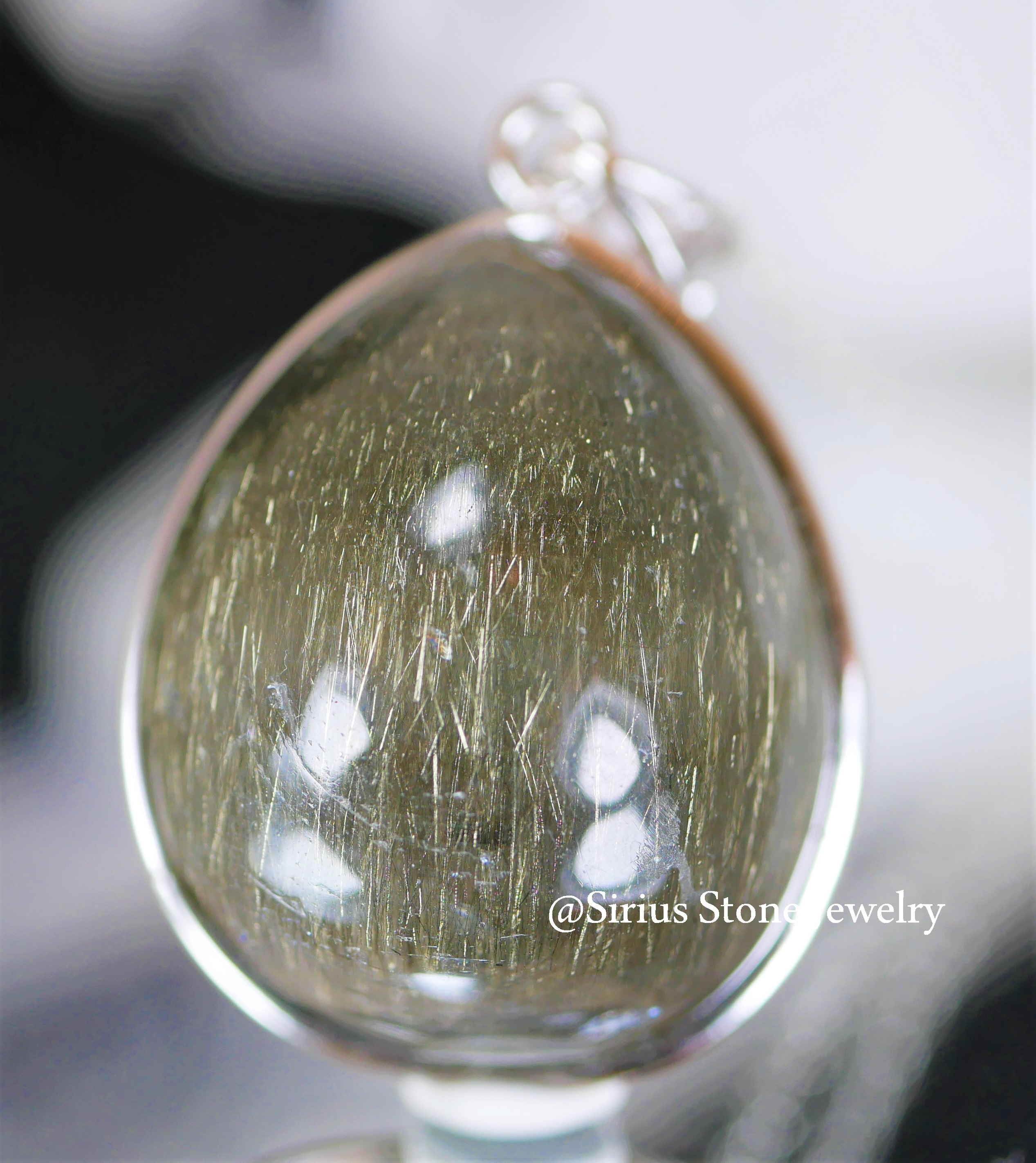 シリウスストーンジュエリー　チベタンアイリスクリアー チベタンアイリスクリアー｜シリウスストーンジュエリー